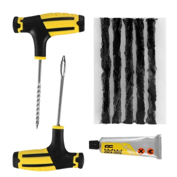 Flat Tire Repair KitHeavy Duty Flat Tire Puncture Repair Kit with Tire