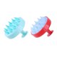 thumbnail image 5 of Cepillos para masaje del cuero cabelludo Cepillo de baño con peine antipérdida de dientes de silicona (rojo), 5 of 7