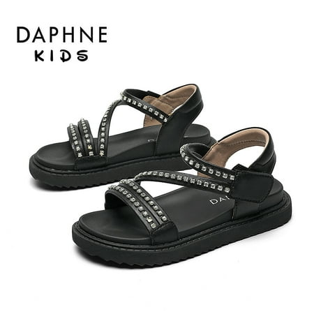 

DAPHNE Girls Fashion Sandals Lightweight Soft-soled Princess Shoes