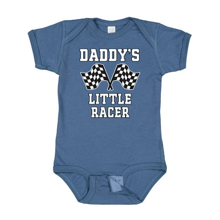 

Inktastic Racing Daddy Little Racer Gift Baby Boy Bodysuit