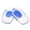 Blue, variant on Yabuy Premium Heel Cups for Foot Pain Soft Silicone Shoe Inserts for Men and Women