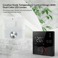 thumbnail image 4 of WIFI Smart Heating Thermostat Digital Temperature Controller Mobile Phone APP Control Touchscreen LCD Display Weekly Programmable Thermostat Anti-freeze For Home School Office, 4 of 7