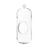 WGV Clear Cylindrical Hanging Glass Terrarium with Holes / Candle Holder - 5" Wide x 13" Height, Good quality Terrarium - 1 Pc