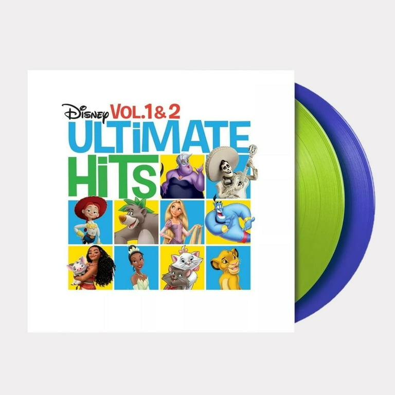 Ubevæbnet Assimilate spøgelse Disney Ultimate Hits Vol. 1 & 2 Exclusive Limited Edition Green & Blue Vinyl  2x LP - Walmart.com