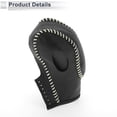 thumbnail image 4 of Cubierta de pomo de cambio de marcha Unique Bargains para Ford Focus 2012-2018, protector de mango de cambio antideslizante de cuero sintético, 1 Pc, texturizado, negro beige, 4 of 6