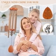 thumbnail image 4 of Wind Chime Gift4U Mom Memorial, grabado en madera, 4 of 9