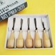 thumbnail image 4 of Working Tool Hand Carving Chisels Carving Spoons Bowls Set Diy Tools For Lathe Woodcut Banmo, 4 of 5