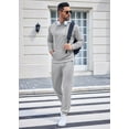 thumbnail image 3 of COOFANDY Men's Tracksuits 2 Piece Set Casual Workout Joggers Sets Hoodie and Sweatpants Set for Men, 3 of 8
