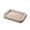 Khaki, variant on CSStudio Rectangle Bolster Pet Bed, Soft Striped Fabric Crate Mat, High Density Sponge Sleeping Nest, Anti- Warm Rest Bed for Medium Large Dogs and Cats