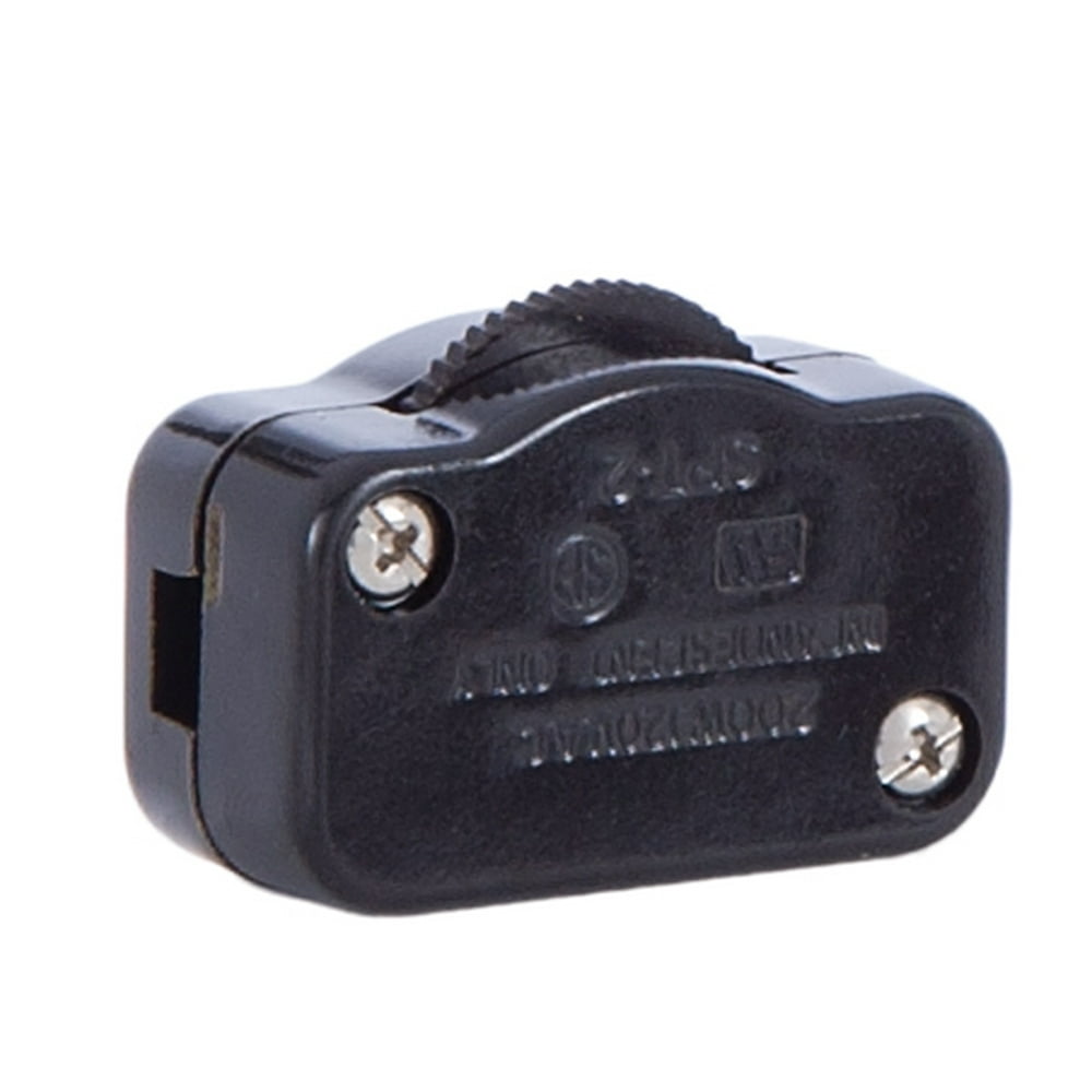 B&P Lamp Brown HiLow Inline Rotary Dimmer Switch