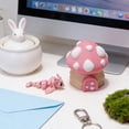 thumbnail image 5 of 3D Printed Cute Mushroom House with Dragon Figurine, Whimsical Desk Sculpture, Plastic Fantasy Home Decoration, Tabletop Ornament, Seasonal Gift, Desktop Display, Home & Office Decor, 5 of 6