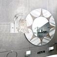thumbnail image 3 of Vanity Art 1 Light Dimmable Polished Chrome Armed Sconce Lighting | Modern Fixtures Accent Wall Lights for Bedroom Entrance Doorway Dining Room Living Room Hallway Bathroom Scones S3001CH-R03, 3 of 6