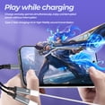 thumbnail image 3 of USB C Splitter Adapter Headphone for Iphone 17 16 15 Pro Charger Type C Cable Jack Audio Dongle Dual Charging Aux Cord to for Apple Fast Multi Port Car Headset for Ipad compatible for Samsung, 3 of 7