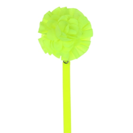 Satin Flower Pacifier Clip