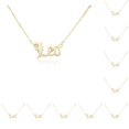 thumbnail image 2 of Guardurnaity Collar del zodiaco cómodo con colgante de cadena de joyería de tarjeta de visualización Type5 NO5, 2 of 6