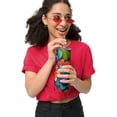thumbnail image 4 of Termo Tumbler SVART 20 oz diseño Flores Colores arcoiris MD3, 4 of 4