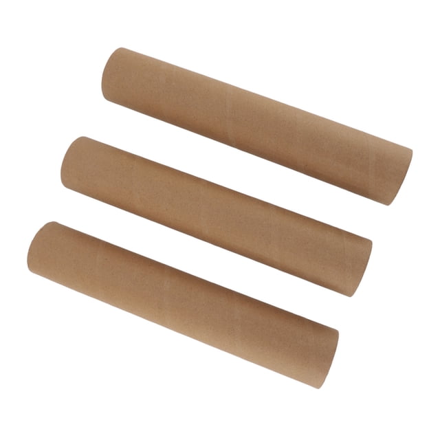 Round Paper Tubes Poster Storage Tubes Mailing Multipurpose Paper Tubes with Plastic Lid for Document Storage