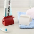 thumbnail image 2 of YIHONGMU Toothpaste Squeezer & Dispenser Stand - Red, 2 of 6