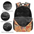 thumbnail image 6 of Jeiento Kids School Backpack Water-Resistant Casual Cartoon Capybara Bookbag for Boys Girls Elementary School Travel Hiking, 16 Inch Daypack, 6 of 7