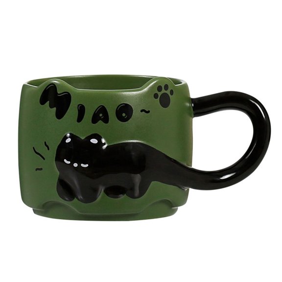 Cute Stackable Coffee Mugs, Funny Animal Cups, awaii Cattea Cup, Gifts for Catlovers Women