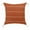 Rust, variant on Estonia Hand-Woven Striped Linen Throw Pillow, Rust, 20" x 20", Count per Pack 1