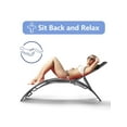 thumbnail image 3 of Emorefun Outdoor Chaise Lounge Set of 2, Pool Lounge Chairs with Adjustable Backrest for Balcony, Backyard, Patio, Black, 3 of 8