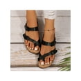thumbnail image 3 of Comfortable Women's Cork Footbed Sandal - Attractive Design for Summer Beach Use, 3 of 7