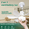 thumbnail image 3 of Lámpara De Ventilador Led 48W E26 20.5'' Ventiladores De Techo Cantidad De Aspas 6 Estructura Xtellar Blanco, 3 of 3
