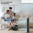 thumbnail image 4 of MaxKare 30" Tower Fan 70° Oscillating Cooling Fan with Remote Control, 7.5H Timer, Gray, New, 4 of 12