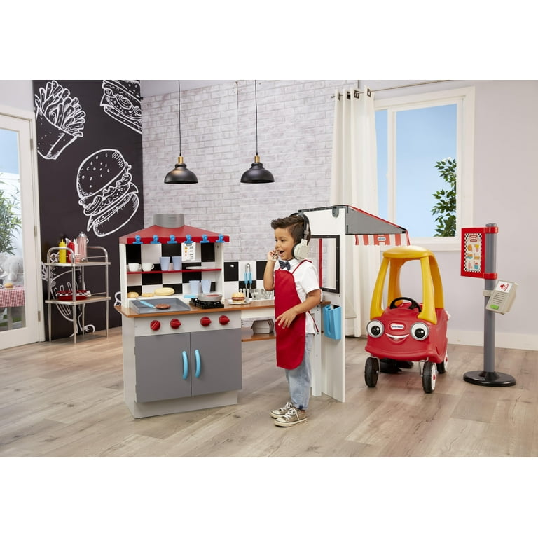  Just Like Home Play Fun Kitchen Set : Toys & Games
