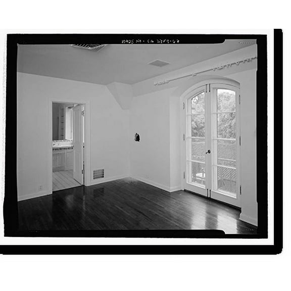Historic Print, Morris Landau House, 638 North Faring Road, Los Angeles, Los Angeles County, CA - 67, 16" x 20"