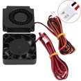 thumbnail image 3 of Piezas De Impresora 3D 4010 Ventilador De Refrigeración Dc 24V Extrusor Ventilador De Extremo Caliente Y Ventilador Turbo Dc 24V Compatible Con Ender 3 Ender 3 Pro Ender 3X Yuarrent EL009187-00, 3 of 5