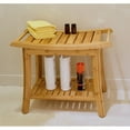 thumbnail image 3 of Eccostyle Solid Bamboo Spa Style Bench - Natural, 3 of 4
