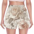 thumbnail image 3 of FORMRS Womens Swim Shorts Mesh Liner Quick Dry Casual Beach Board Bottom with Pockets, Sizes S-2XL, Lace and Floral, 3 of 9