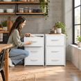 2 Pack Stackable Drawers For Closet White Storage - Walmart.com