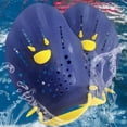thumbnail image 2 of Swim Paddles Swim Training Hand Paddles Swimming Hand Paddles Adjustable Swim Paddles Pool Training Accessories, 2 of 8