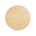thumbnail image 5 of Modway Lippa 20" Round Modern Wood & Metal Side Table in Natural/White, 5 of 7