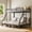 Black, variant on Twin Over Full Metal Bunk Bed 500LBS Weight Capacity, Sturdy Steel Frame with Safety Guardrail & Ladder, Space-Saving Design for Adults Teens Kids, Easy Assembly, No Box Spring Needed, Black