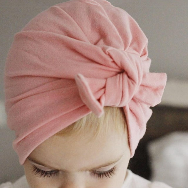 Gorra de bebé para , suave y cálida, para pequeños, bebés, pequeños, pequeños, años Rosado Baoblaze Sombrero de algodón recién nacido