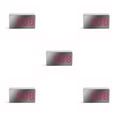 thumbnail image 2 of Injueey LED Reloj eléctrico digital USB Recargable Alarma de Relojes electrónicos Suministros Sala de estar Dormitorio Rojo Rojo 5piezas Injueey CBP216955, 2 of 4