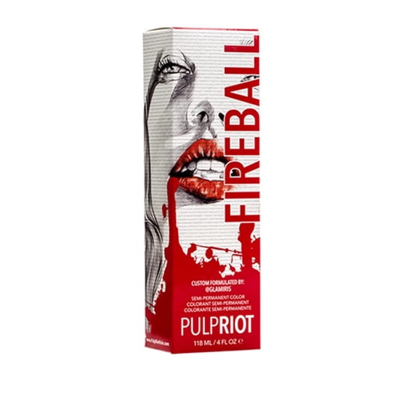 Pulp Riot Semi-Permanent Hair Color- Fireball 4oz