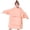 Yellow Pink, variant on XIECUVA Wearable Blanket Hoodie for Kids, Soft Double Layer Sherpa Fleece Sweatshirt,Teen Gifts for Kids, Youth, Boys, Girls, One Size, Pink