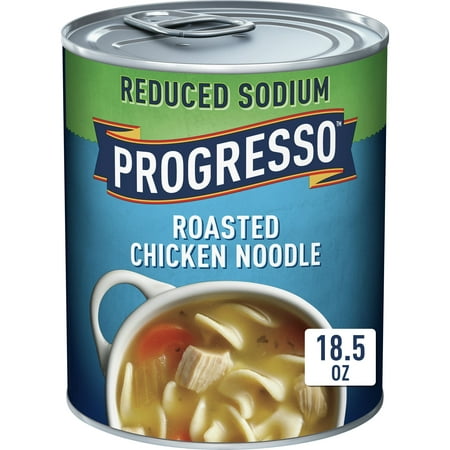 Progresso Reduced Sodium, Roasted Chicken Noodle Soup, 19 oz.