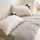 thumbnail image 4 of CaiYueKe Lace Ruffled Pillowcases Set of 2 - Brushed Soft Decorative Bow Rose Print Pillow Covers for Bedroom Sofa Couch, Elegant Pillow Shams for Home Decor, 4 of 7