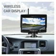 thumbnail image 4 of 7 Inch Car Monitor 12-24V Parking Reaverse Backup Camera System TFT LCD Screen IR Night Vision Wifi Rear View Camera ,Easy to Operate, 4 of 7