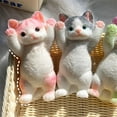 thumbnail image 2 of Soft Cat,Fluffy Kitten,Cat Toys,Cute Cat Squeeze Toys,And Fluffy Cat Toy, Super Soft Cat Toys, 2 of 6