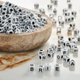 thumbnail image 3 of Bead Landing Alphabet Acrylic Cube Craft Beads, 5.5mm, 6 Pack, 3 of 3