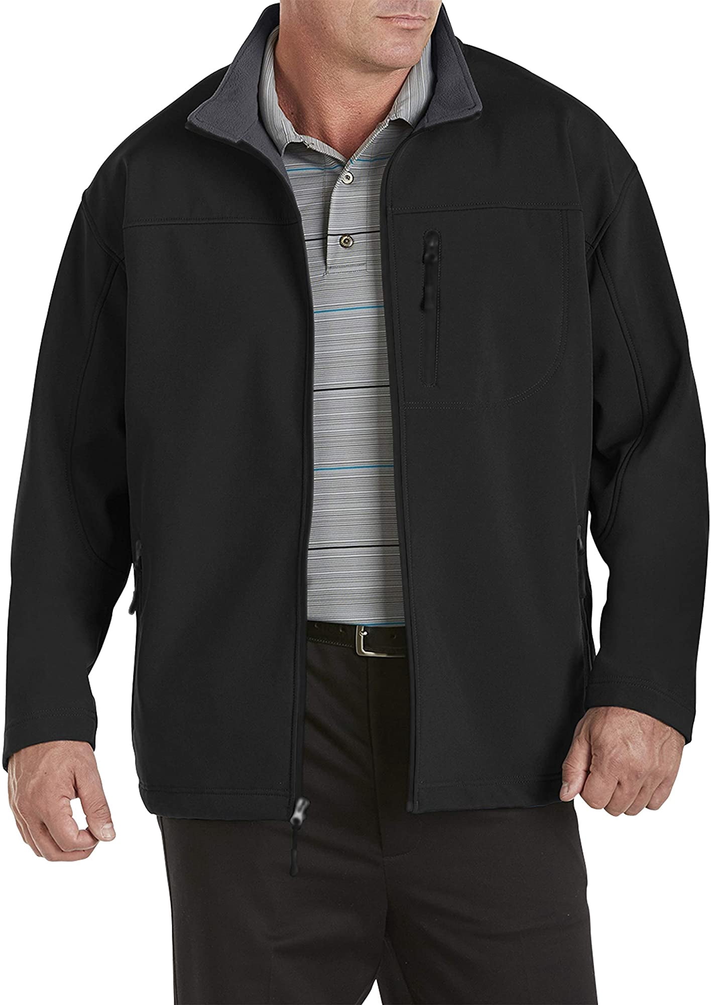 Tall Bonded Fleece Jacket | Walmart 