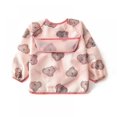 thumbnail image 1 of Adarl Infant Toddler Baby Waterproof Bib Cute Printed Long Sleeved Baby Bib 6-45Months, 1 of 3