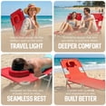 thumbnail image 6 of Ostrich The Original Chaise Lounge Beach Chair and Custom Fitted Towel Cover, 6 of 12